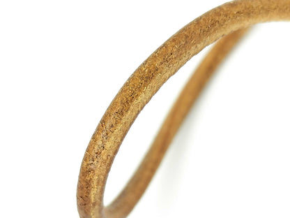 HERMES Leather Bracelet Bracelet Bangle