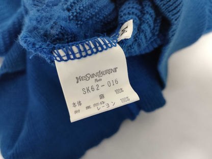 Yves Saint Laurent YSL Short Sleeve Knit Top