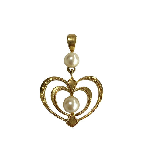 MIKIMOTO Pearl Diameter Approx. 4.0-4.3mm K14 1.5g Pendant Top 