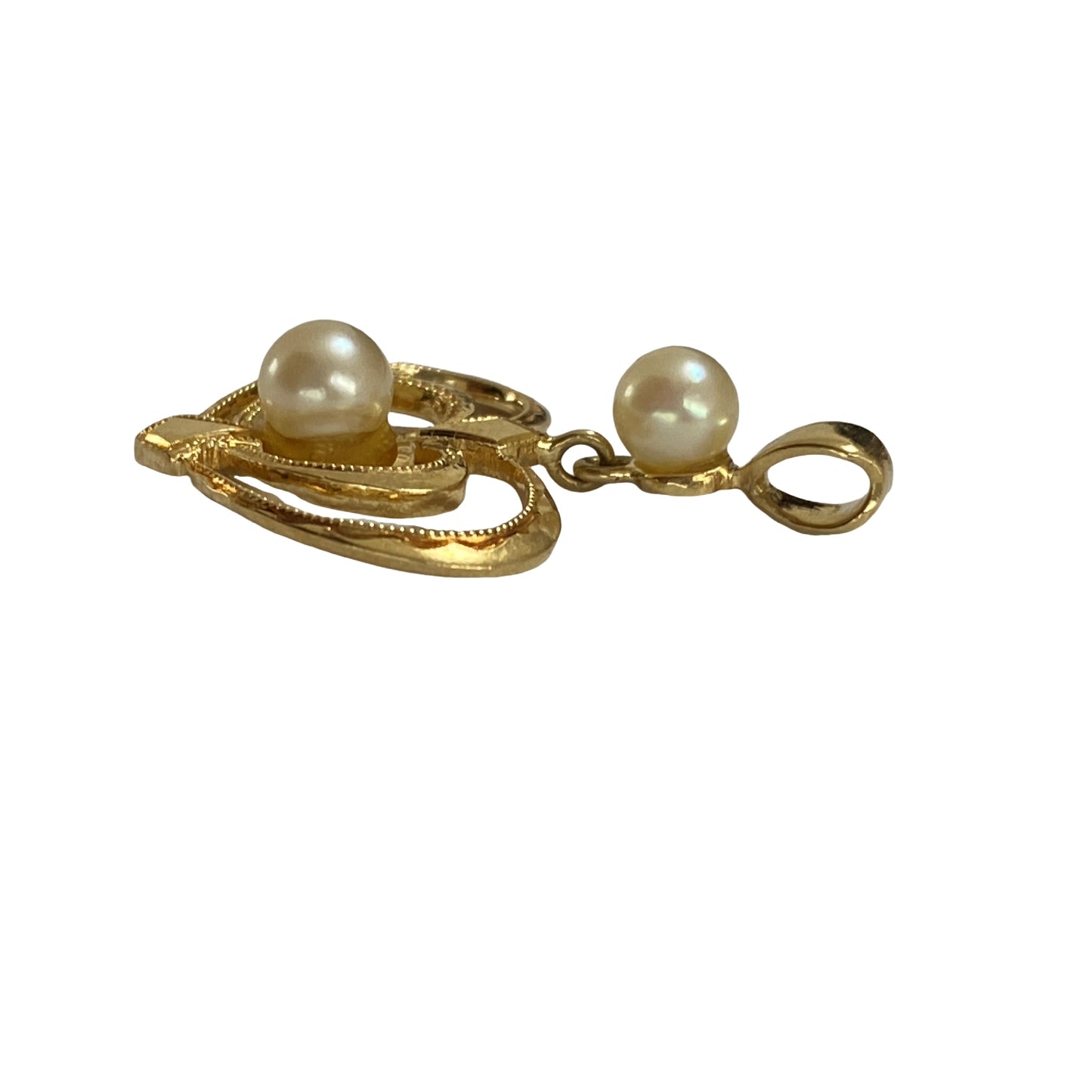 MIKIMOTO Pearl Diameter Approx. 4.0-4.3mm K14 1.5g Pendant Top 