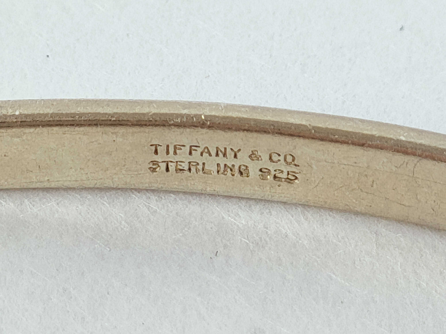 Tiffany & Co. Tiffany Bracelet Bangle Double Loop SV925 14.0g Bracelet Bangle