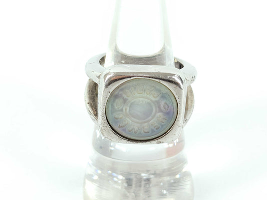 HERMES Serie Corozo Ring, 925, 10.4g, Size 51