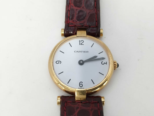 Cartier Must Vendome 810024173 Quartz K18 Women's Watch