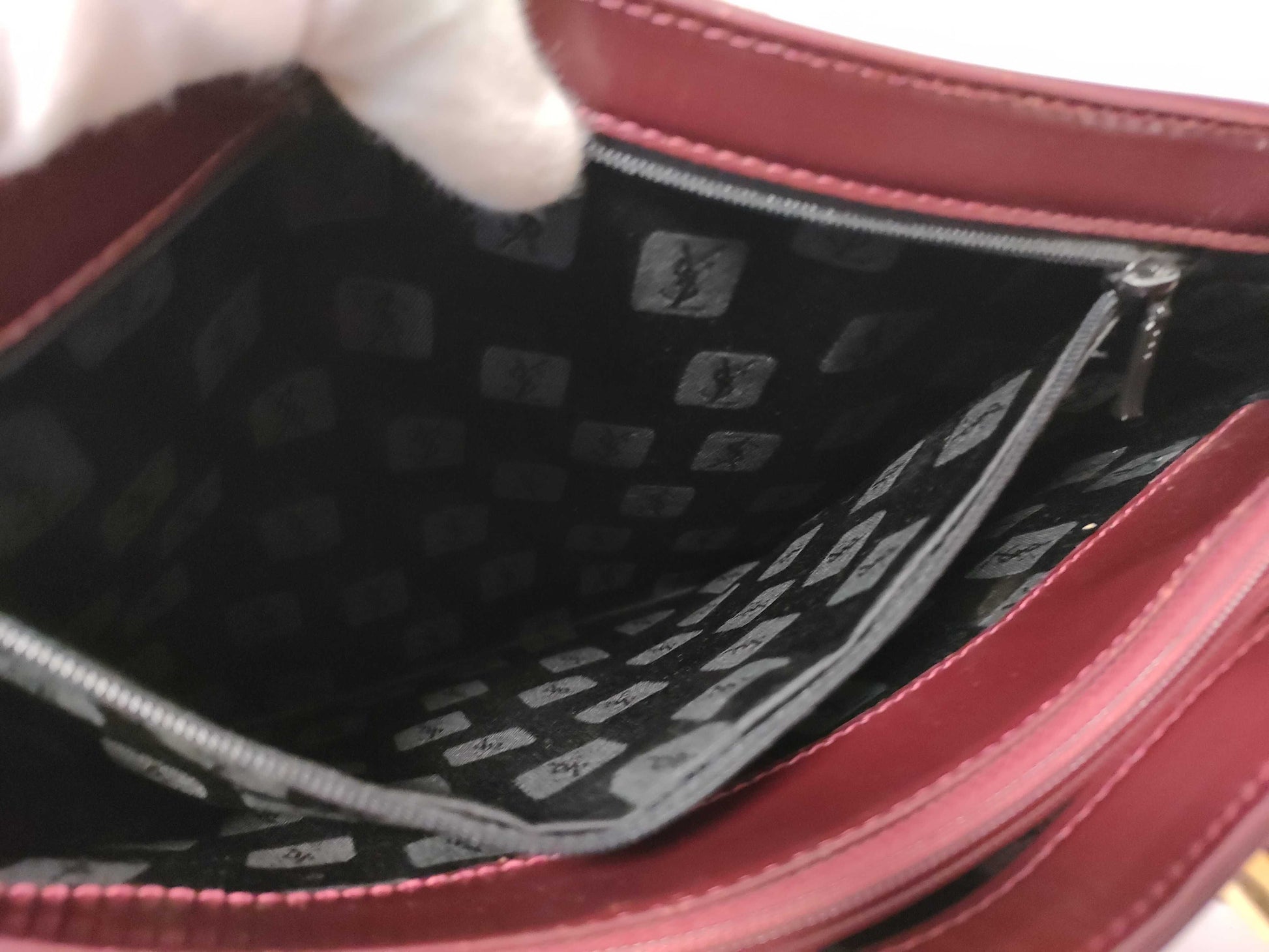 Yves Saint Laurent Red Handbag