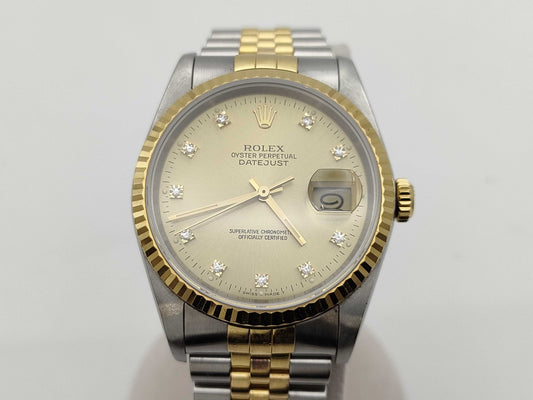 ROLEX 16233G R818616 Men's Watch