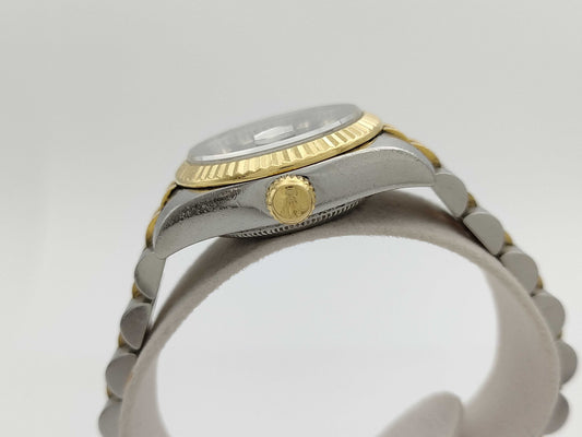 ROLEX 179173G Z312360 Blue Dial Women's Watch