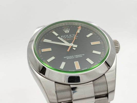 ROLEX 116400GV V367658 Black Dial Men's Watch