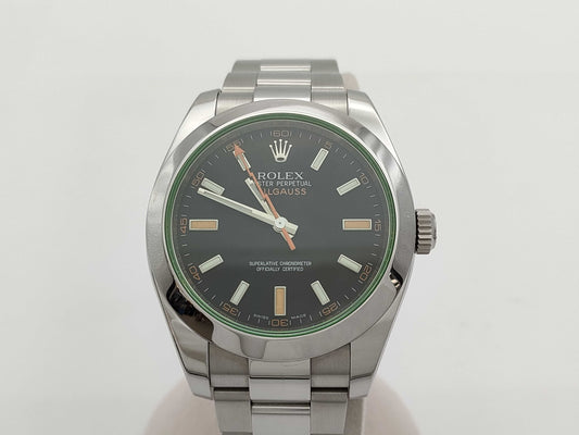 ROLEX 116400GV V367658 Black Dial Men's Watch