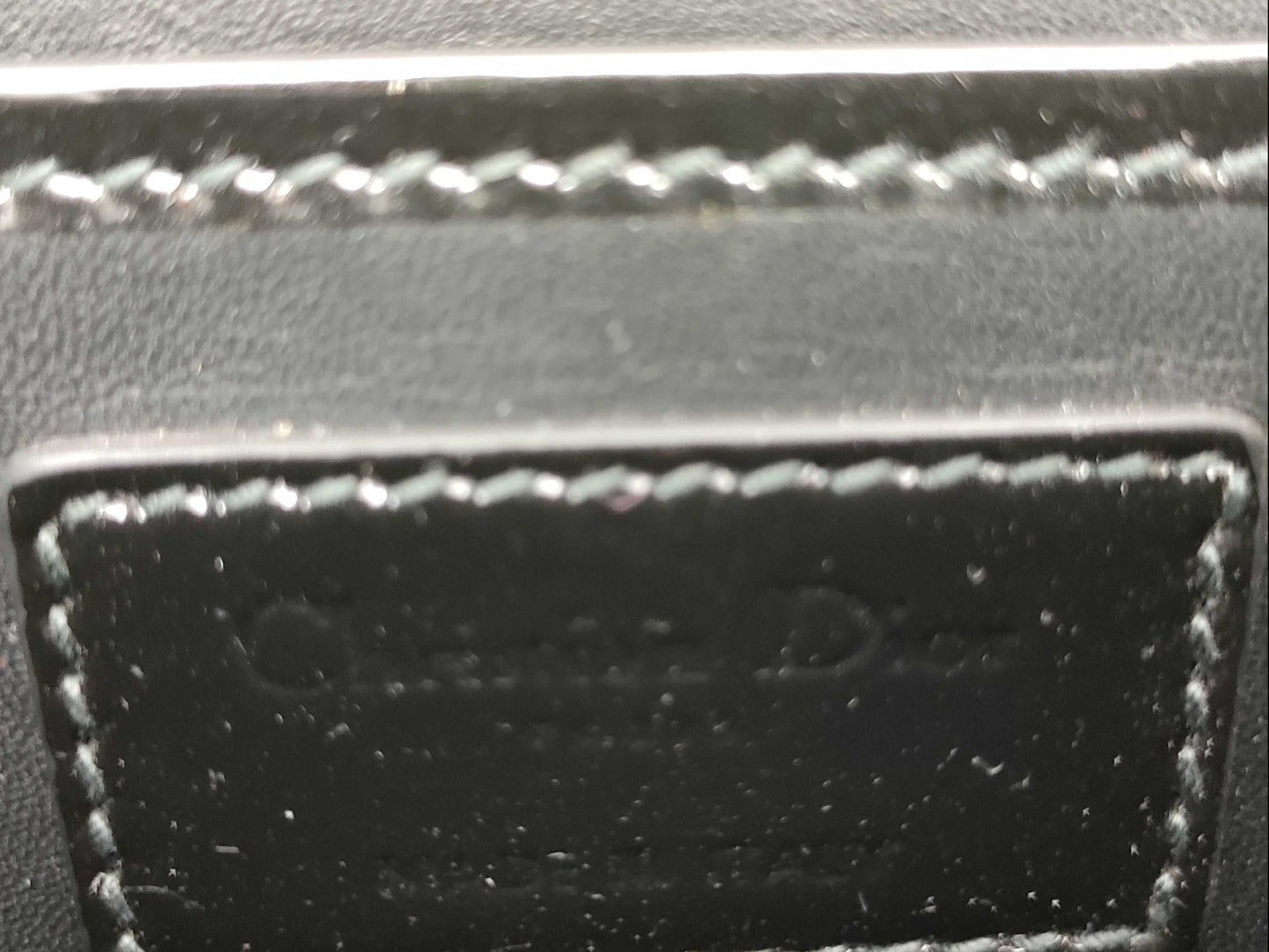 Dior Trotter Cannage Chain Shoulder Bag in Black