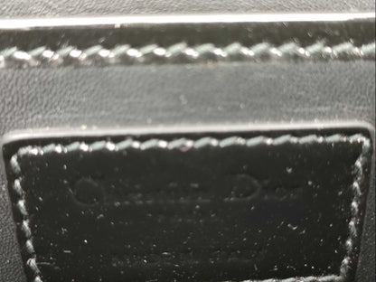 Dior Trotter Cannage Chain Shoulder Bag in Black