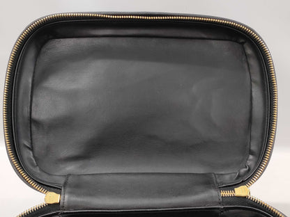 CHANEL Caviar Skin 2-Way Vanity Bag