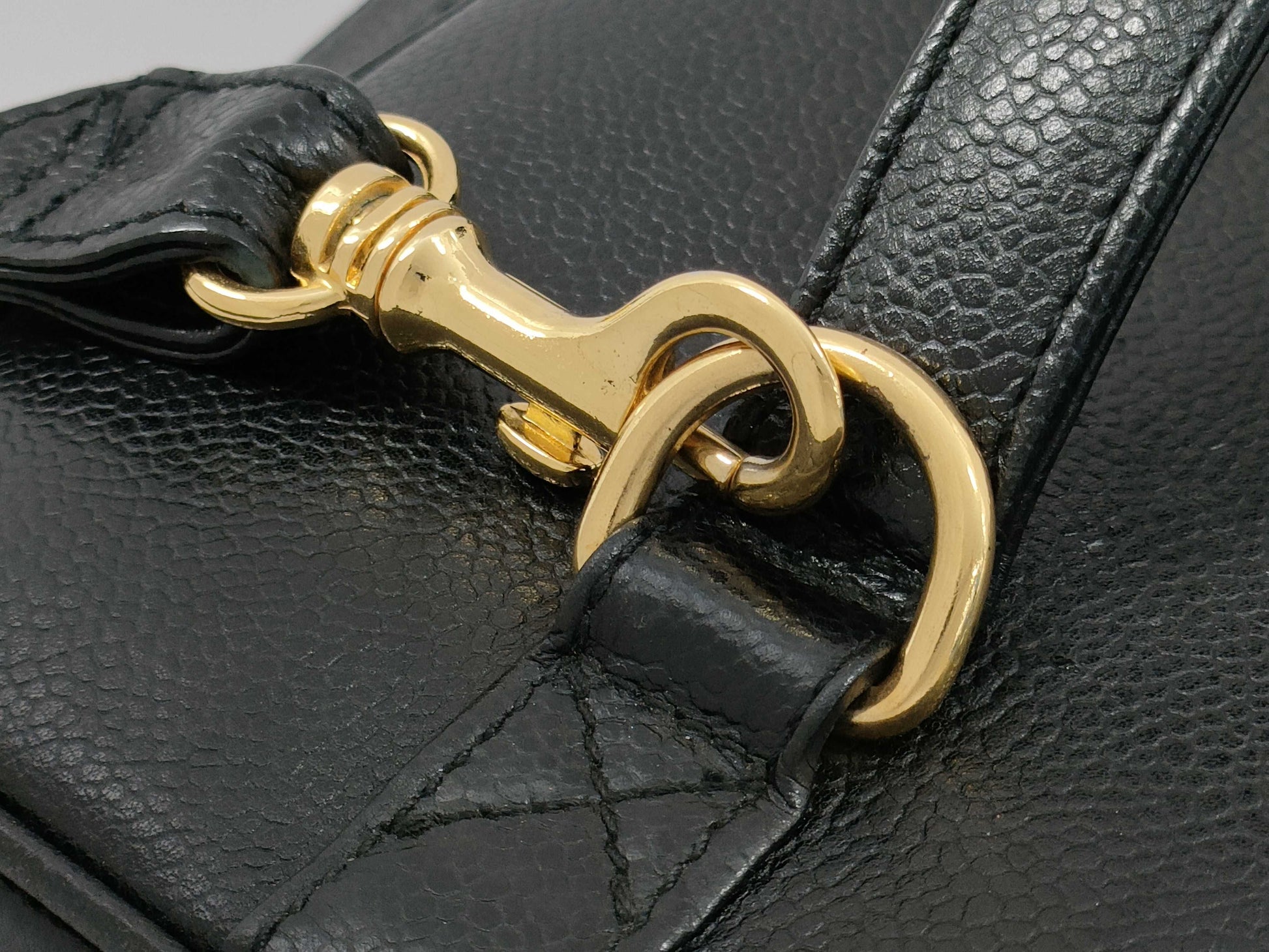 CHANEL Caviar Skin 2-Way Vanity Bag