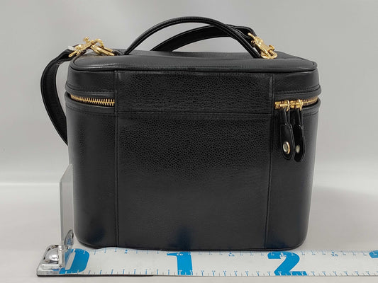 CHANEL Caviar Skin 2-Way Vanity Bag