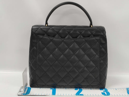CHANEL Caviar Skin Matelasse Handbag