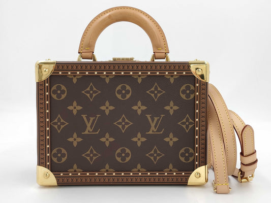 LOUIS VUITTON Monogram Petite Valise Vanity Bag