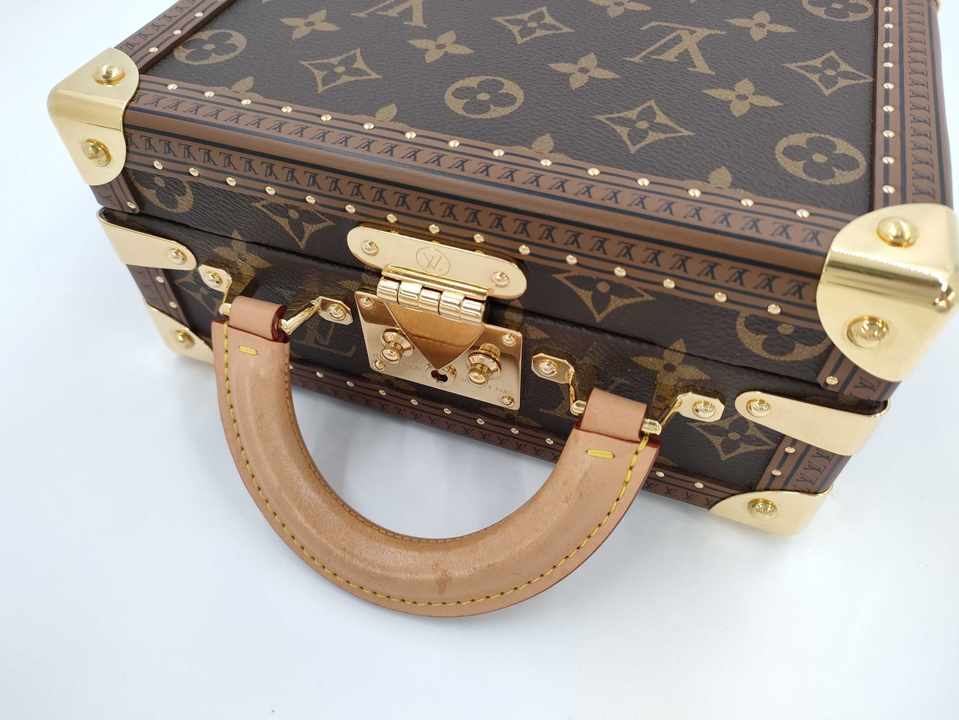 LOUIS VUITTON Monogram Petite Valise Vanity Bag
