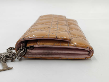 Dior Cannage Chain Wallet