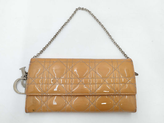 Dior Cannage Chain Wallet