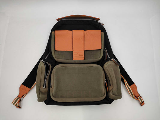 FENDI Mamma Bucket Zucca Backpack