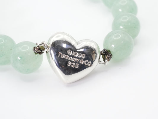 Tiffany & Co. Tiffany & Co. Heart Knocker Colored Stone Bracelet 925 Bracelet/Bangle
