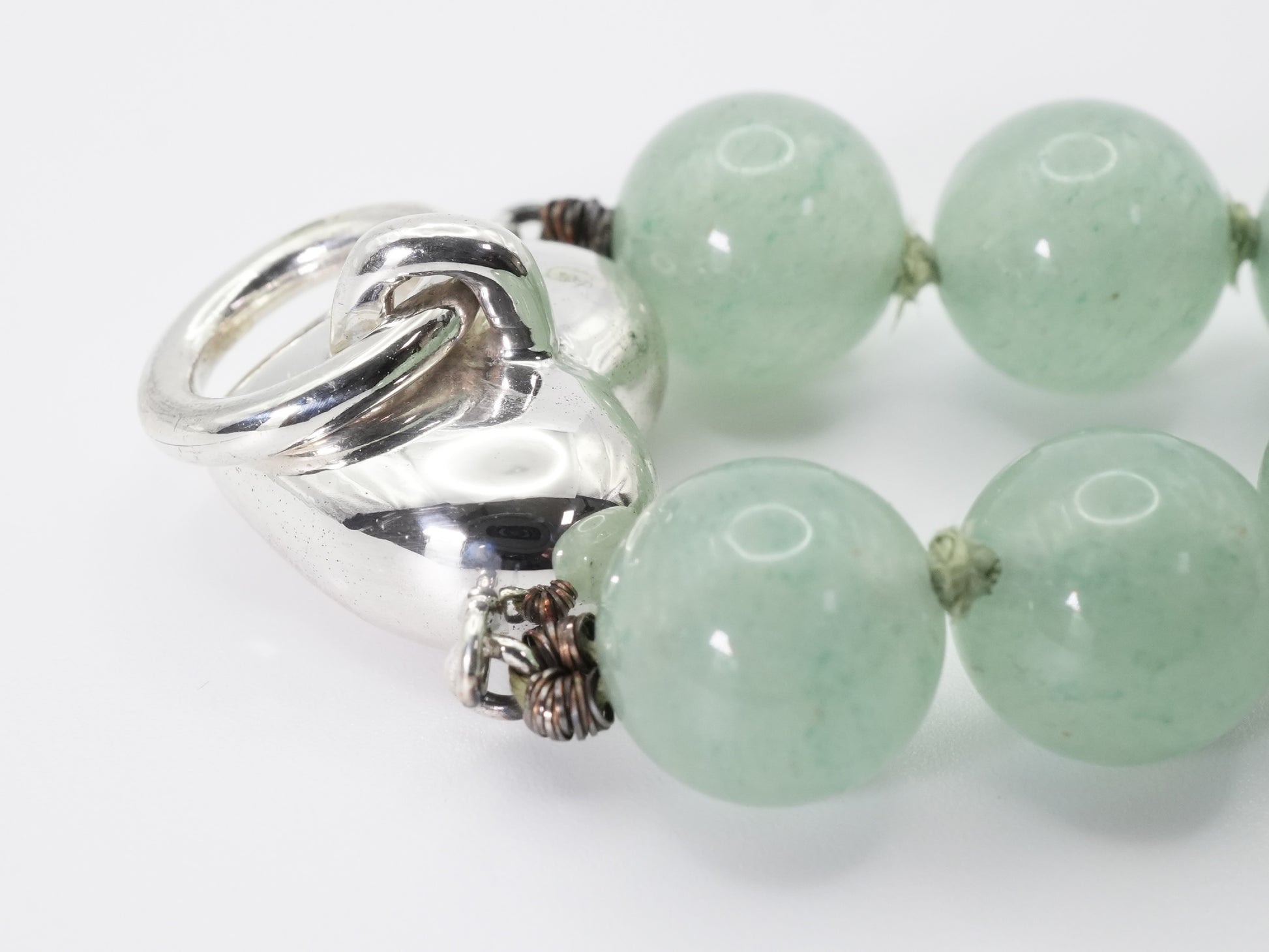 Tiffany & Co. Tiffany & Co. Heart Knocker Colored Stone Bracelet 925 Bracelet/Bangle