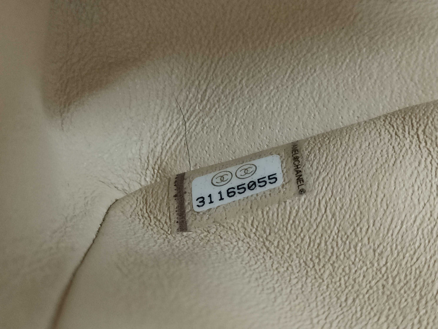 CHANEL Matelasse 25 2-way Double Flap Double Chain A01112 Beige Lambskin Shoulder Bag with Gold Hardware 31165055