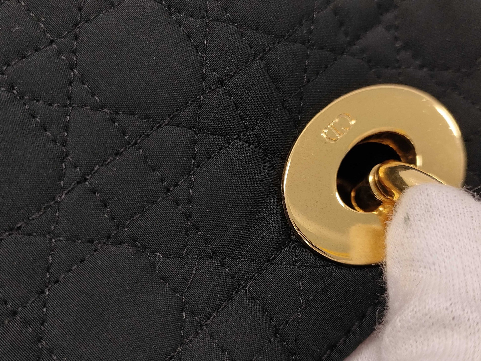 Dior Cannage Black Handbag