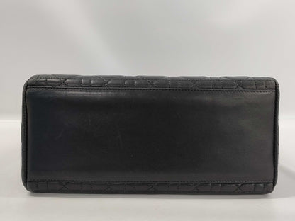 Dior Leather Cannage Black Handbag