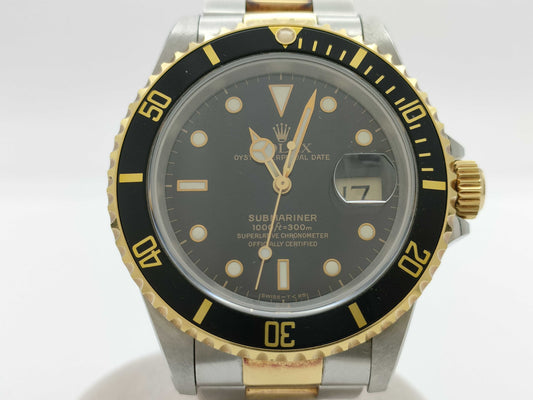 ROLEX 16613 L372797 Black Dial Men's Watch