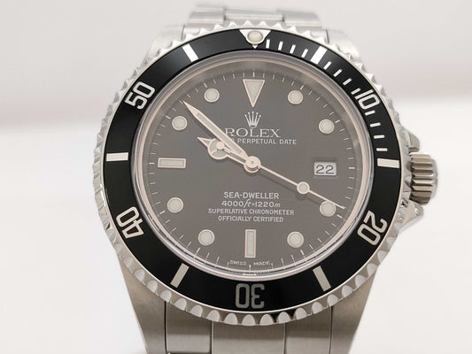 ROLEX 16600 A744599 Black Dial Men's Watch