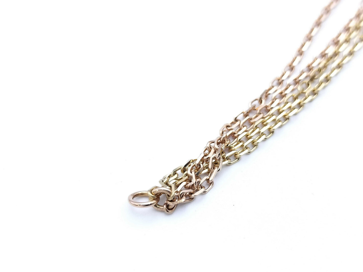 Cartier 4-Strand Trinity Bracelet/Bangle in Au750, 8.9g 