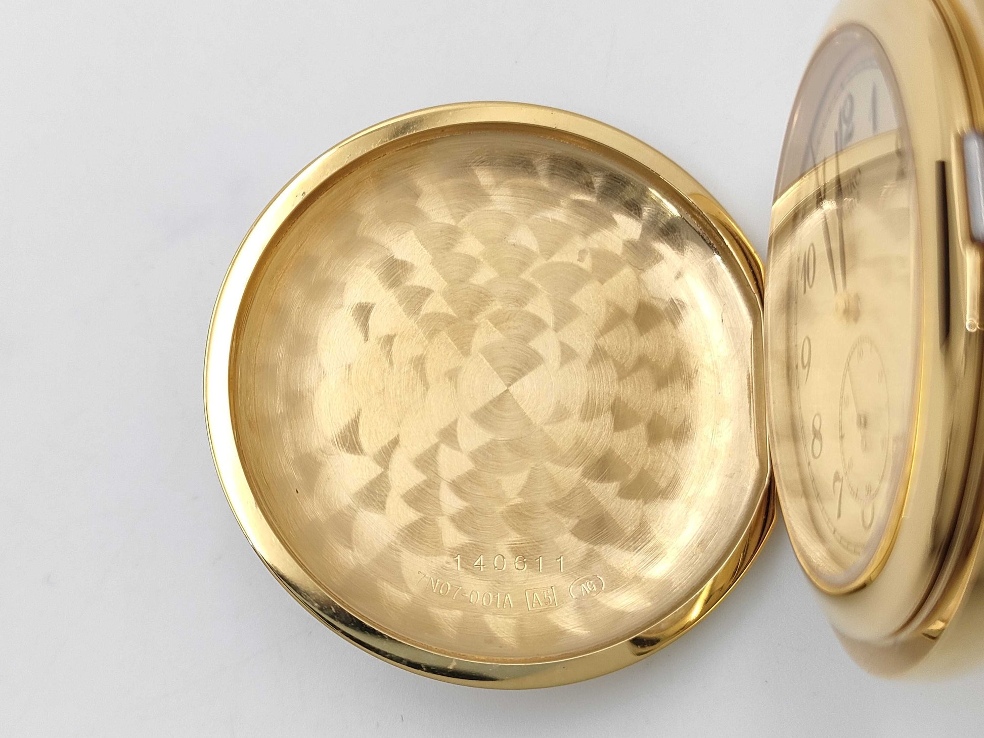 SEIKO SAPB01H 7N07-001A 140611 Quartz Pocket Watch