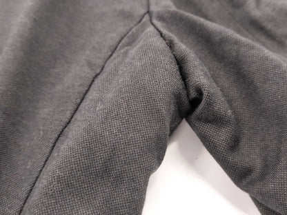 LOUIS VUITTON 2015SS Tailored Jacket, Single Breasted, Cotton, Unlined Back, Side Vents, Size 48, Black, RM151F