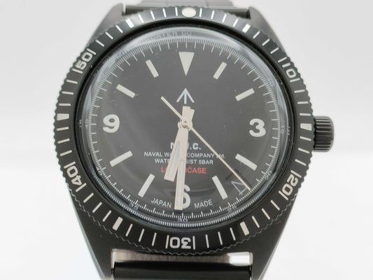 Naval Watch VJ52-V0B0 170077 Quartz Black Dial Men's Watch