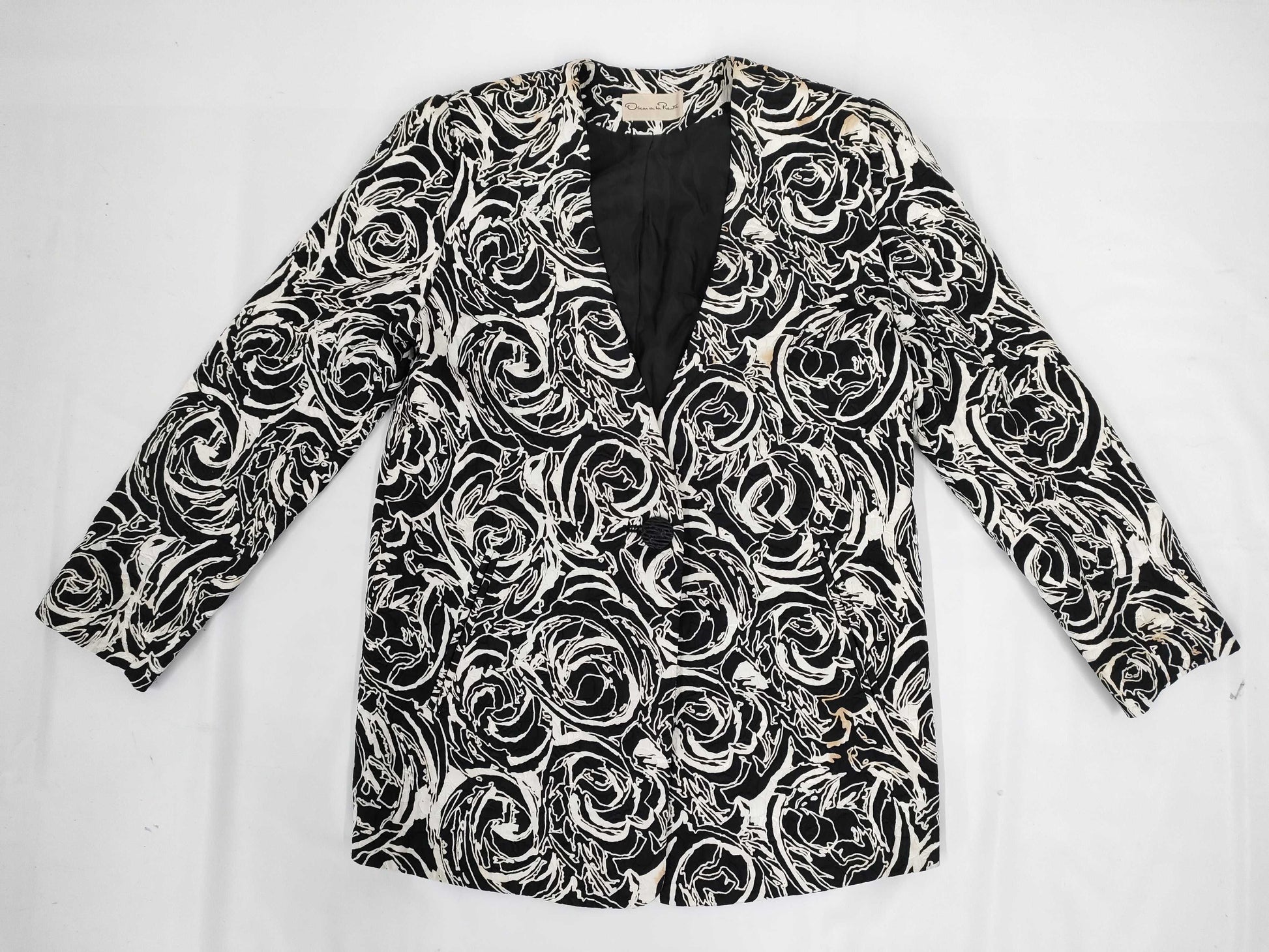 oscar de la renta jacket jacket