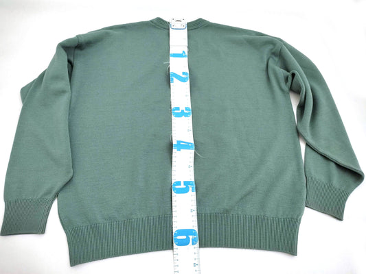 Sports CD Logo Embroidered Sweatshirt Green L Top