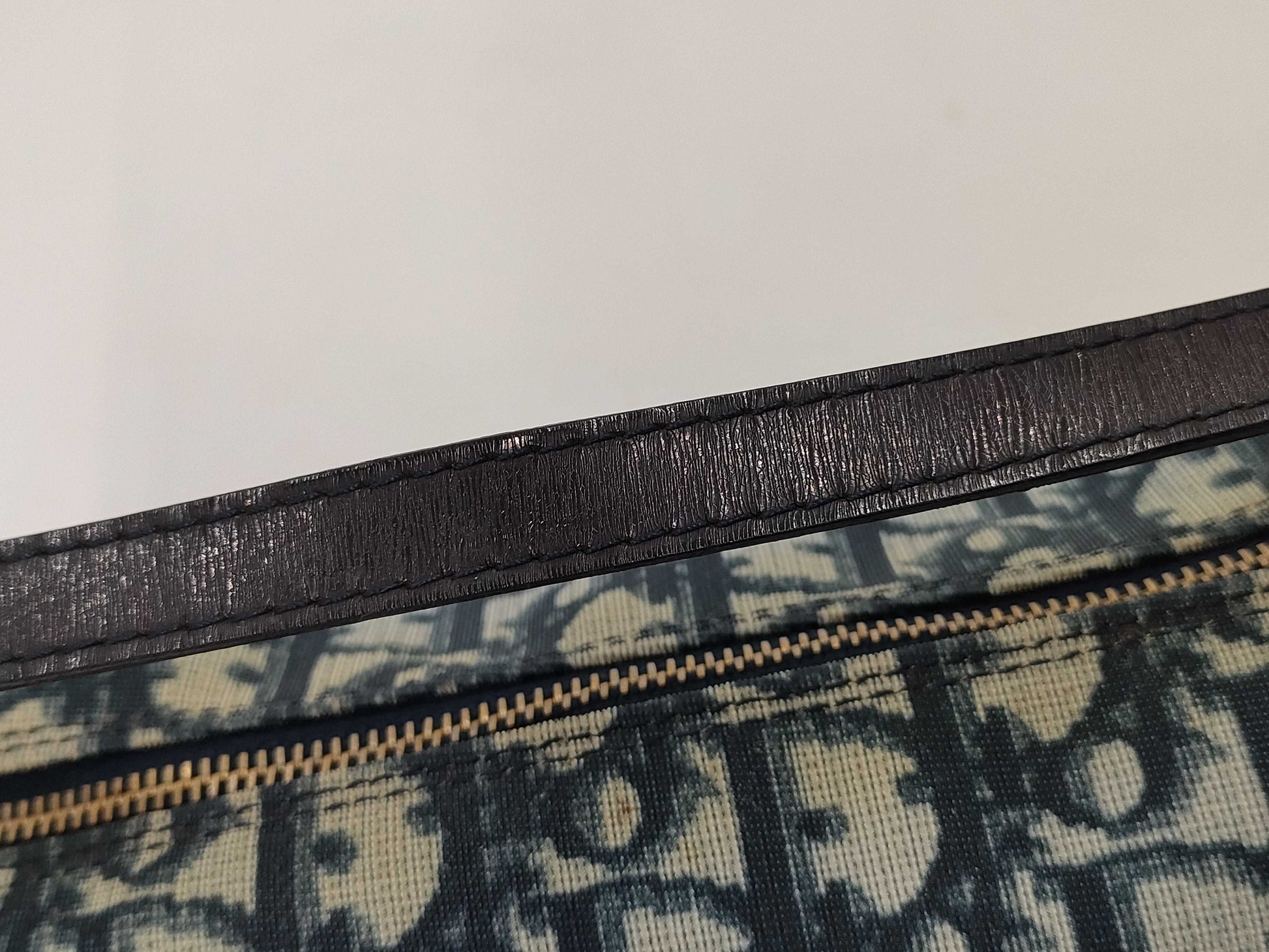 Dior Trotter Handbag Blue Pouch Handbag