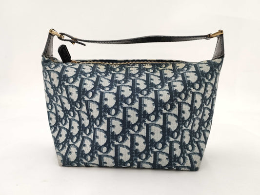 Dior Trotter Handbag Blue Pouch Handbag