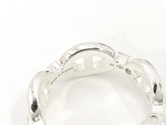 HERMES HERMES Chaine d'Ancre Ring #53 Purchase Date 25.8.27 Ring