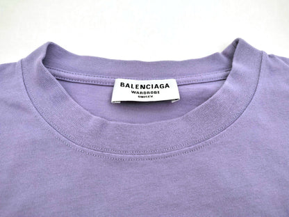 BALENCIAGA BALENCIAGA T-shirt Purple T-shirt