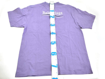 BALENCIAGA BALENCIAGA T-shirt Purple T-shirt