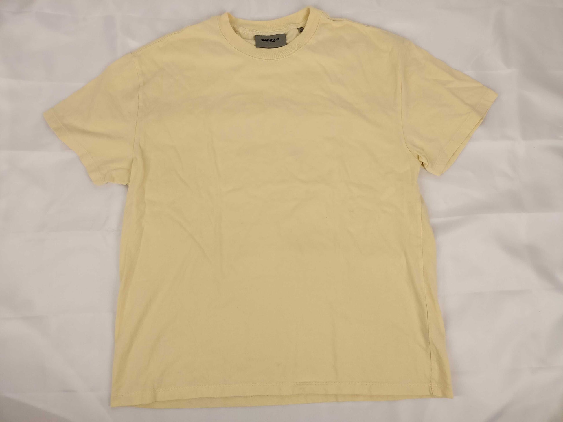 ESSENTIALS Back Logo T-Shirt Ivory T-Shirt