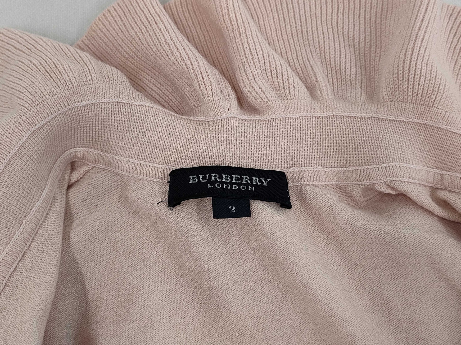BURBERRY BURBERRY Ruffle Cardigan 2 Cardigan