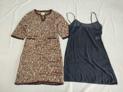 CHANEL Tweed Dress with Coco Mark