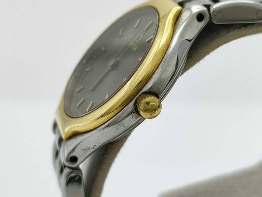 OMEGA Quartz Gold Dial Women's Watch