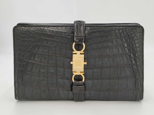 CELINE Embossed Old Clutch Bag Clutch Bag