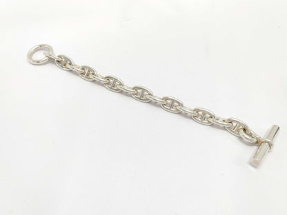 HERMES Chaine d'Ancre MM 14-link SV925 Bracelet 53.5g Bracelet/Bangle