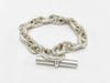 HERMES Chaine d'Ancre MM 14-link SV925 Bracelet 53.5g Bracelet/Bangle