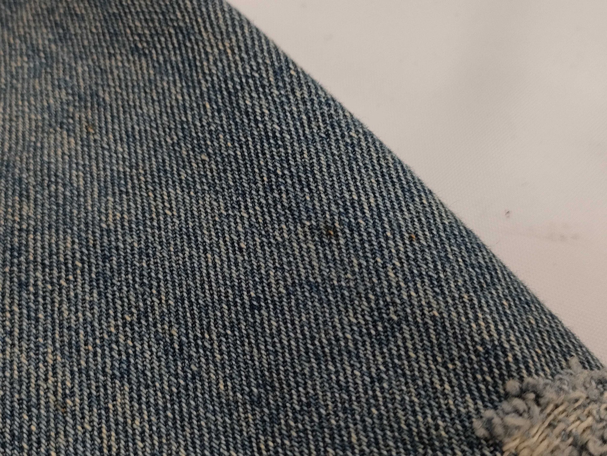 SAINT LAURENT Denim Jacket with Patch, Size M