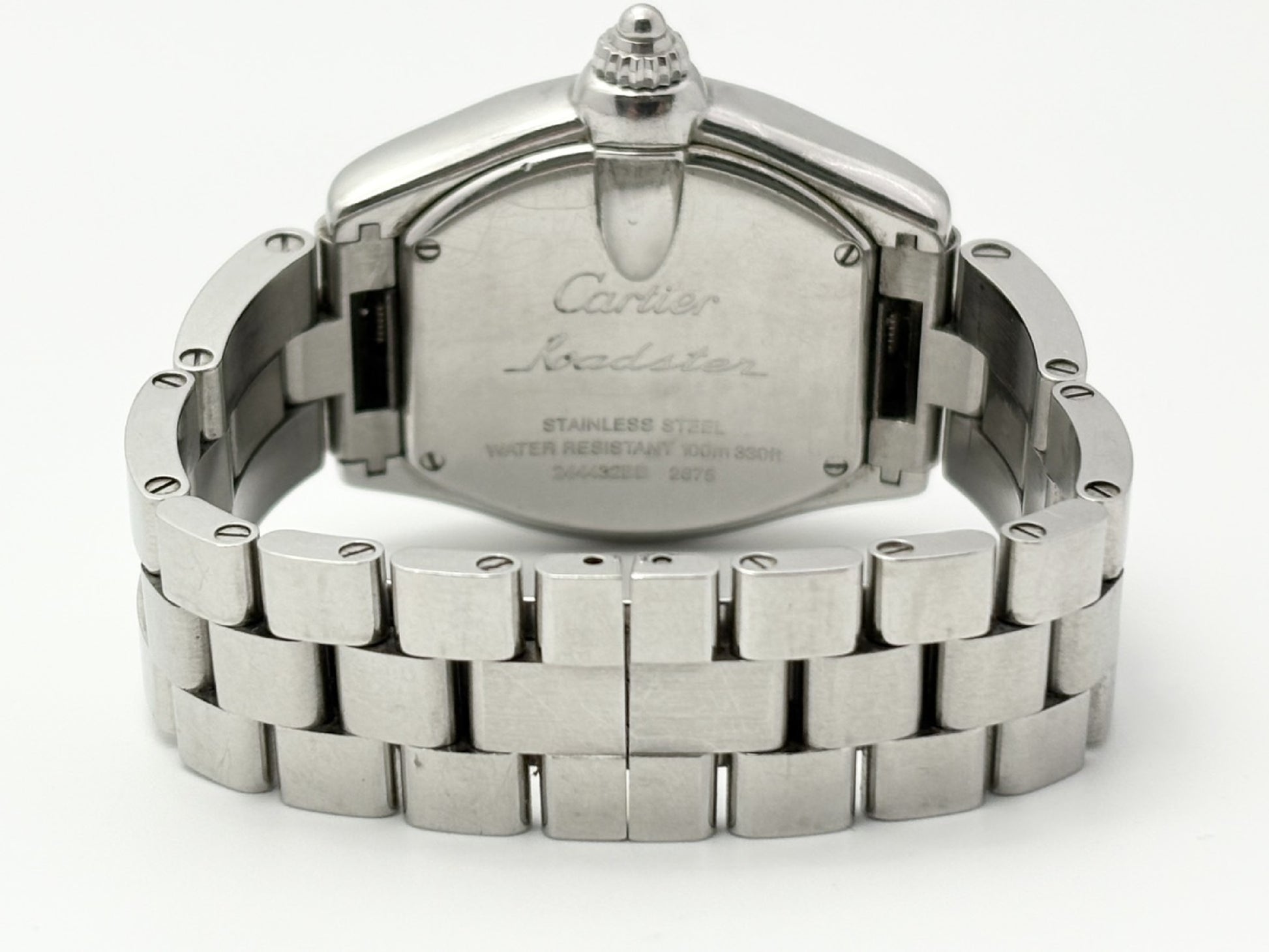 Cartier Roadster W62016V3 2675 244432BB Quartz Women's Watch